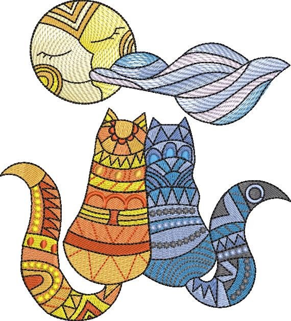 BFC2070 Fancy Cats No.2