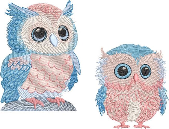 BFC31927 Big Eyed Papa Owl