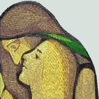 BFC1139 Stained Glass-Tiffany's Guiding Angel