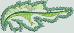 BFC1246 Applique Elements - Flowers and Leaves
