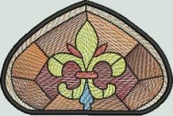 BFC1285 Kentucky Stained Glass Triptych