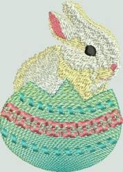 BFC1349 FSL Easter Bowl and Doily