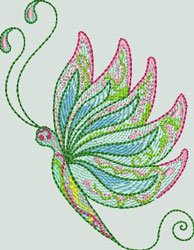 BFC1369 Sally King's Hummingbirds and Butterflies Complete