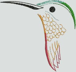 BFC1449 Fantasy Hummingbirds