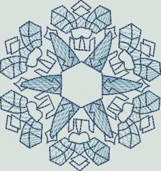 BFC1497 Geometric Snowflakes 3 Ways