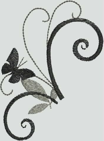 BFC1586 Decorative Butterflies
