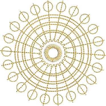 BFC1603 Steampunk Quilt Circles