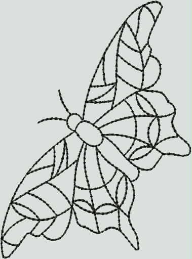 BFC1642 Stained Glass Butterflies
