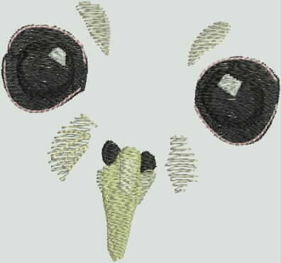 BFC1647 Three Baby Owl Portraits