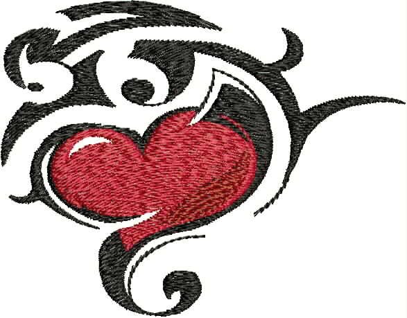 BFC1737 Tribal Hearts