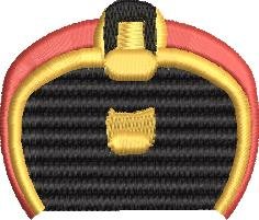 BFC1769 Split Black And Red Nutcracker