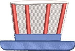 BFC1770 Split Patriotic Nutcracker