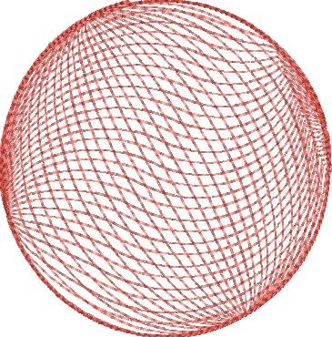 BFC1779 Two Color Quilt Circles
