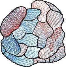 BFC1824 Stained Glass El Paso Rose Window