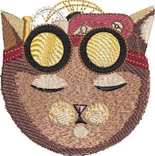 BFC1849 Steampunk Mr. Puss