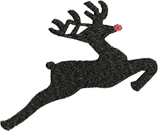 BFC1860 Rudolph and Santa