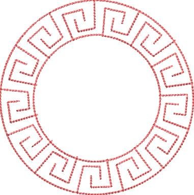 BFC1892 Greek Quilt Block Kit 1