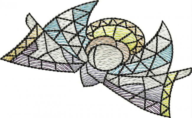 BFC2033 Stained Glass Angels