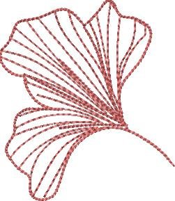 BFC2057 Waves of Ginkgo Quilt Blocks