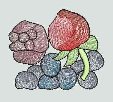 BFC0271 Stained Glass Berries