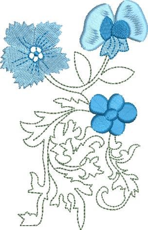 FBFC30923 Delicate Floral