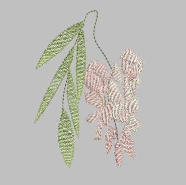 BFC0319 Watercolor Wisteria
