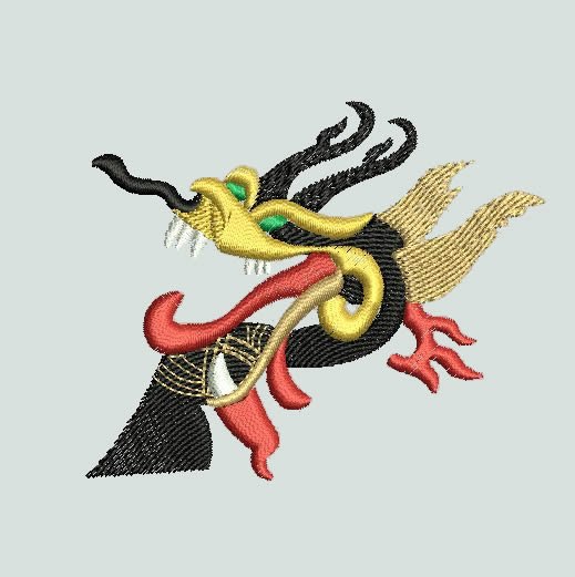 BFC0395 Japanese Dragons