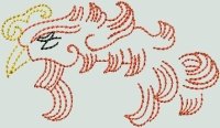 BFC0465 Chinese Historical Phoenix