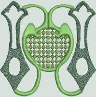 BFC0467 Art Nouveau Quilt in the Hoop II