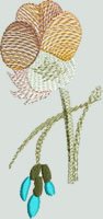 BFC0533 Window - Floral Expressions I