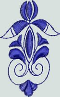 BFC0641 Quilt In the Hoop Chinese Indigo Quilt Blocks II