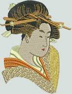 BFC0845 Lovely Geisha Series - Set II