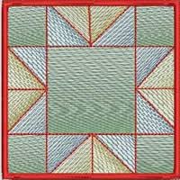 BFC0849 Convertible Handbag QIH Quilt Blocks