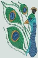 BFC0873 Convertible Handbag Series A Proud Peacock