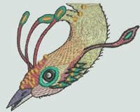 BFC0967  Ching Chou's QIH/Regular Stained Glass-Fantasy Phoenix