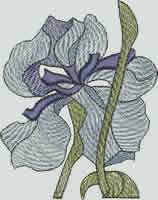 BFC0994 QIH or Regular Stained Glass Sunlit Flowers