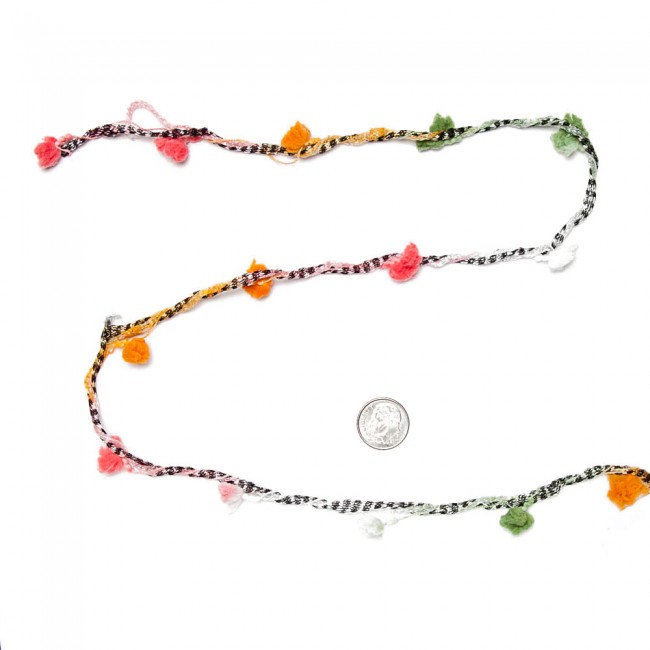 Peach, Orange and Green Puffs