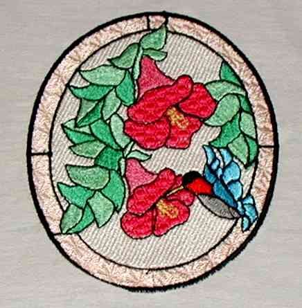 BFC0103 Stained Glass Flowers