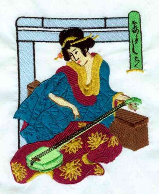 BFC0115  Geisha Set Two -The Hanamachi (Place to Meet Geishas)