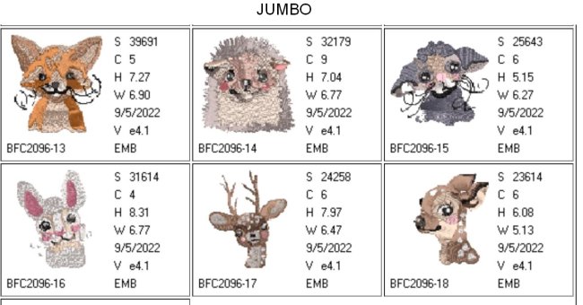 BFC2096 Forest Babies