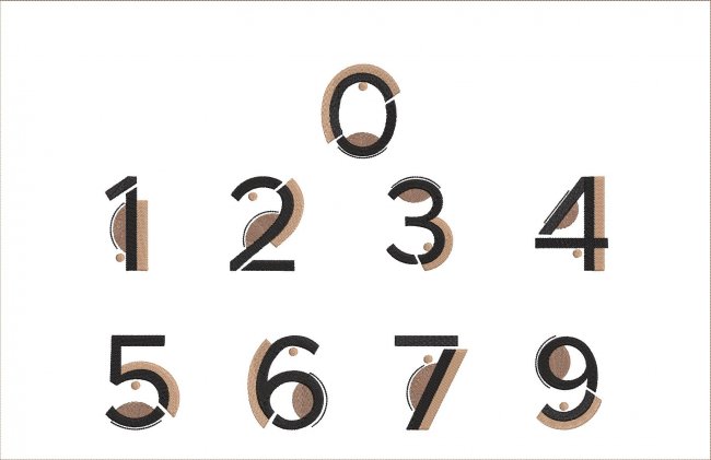 BFC1966 Boho Alphabet
