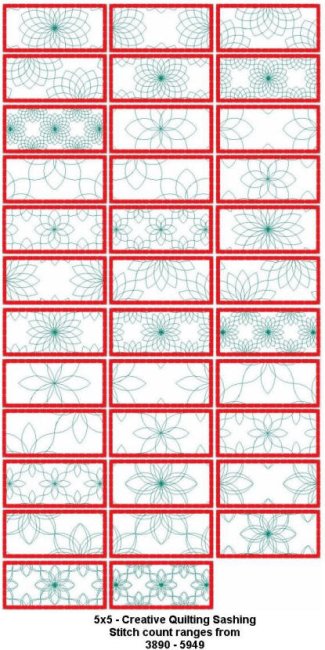 CCQ0077 - Creative Quilting Sashing