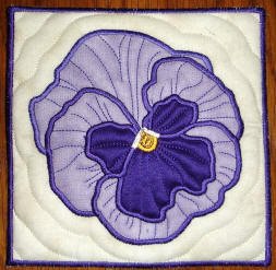 CCQ0080 - Pansy 2 - Squares
