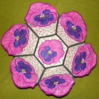 CCQ0083-Pansy Bowl