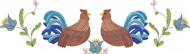 BFC1653 Folk Art Inspired