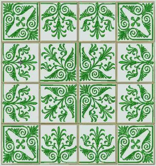 BFC0474 Victorian Quilt in the Hoop I