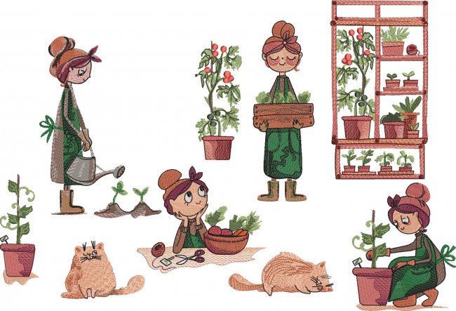BFC2011 The Girls are Gardening!