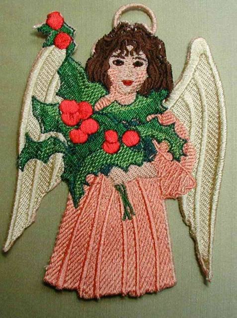 BFC0152  Free Standing Victorian Angel Ornaments