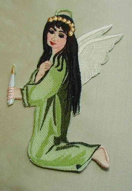 BFC0152  Free Standing Victorian Angel Ornaments