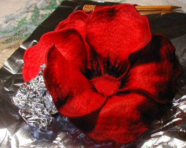 BFC0188 Lace Sculpture - Hibiscus